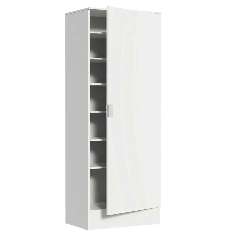 Armário Multiuso 60 cm 1 porta Branco Madesa - Image 5