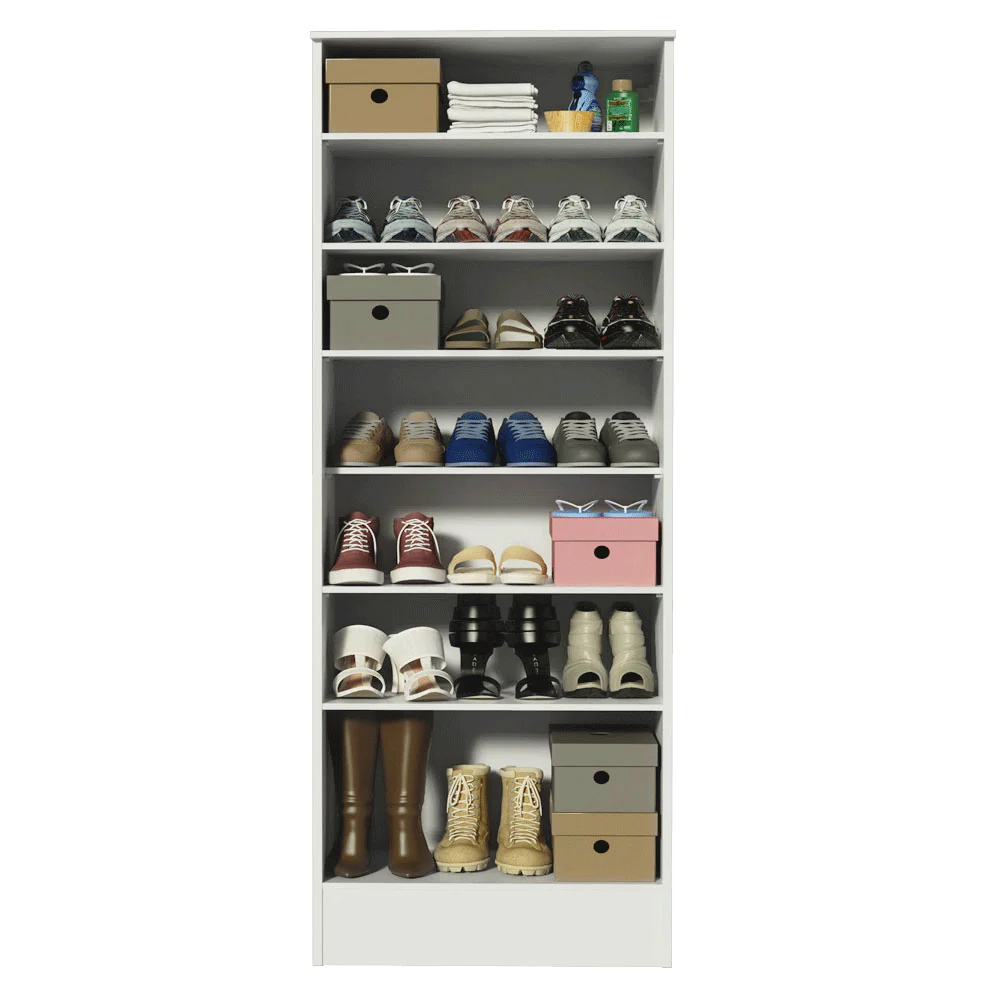 Armário Multiuso 60 cm 1 porta Branco Madesa - Image 6