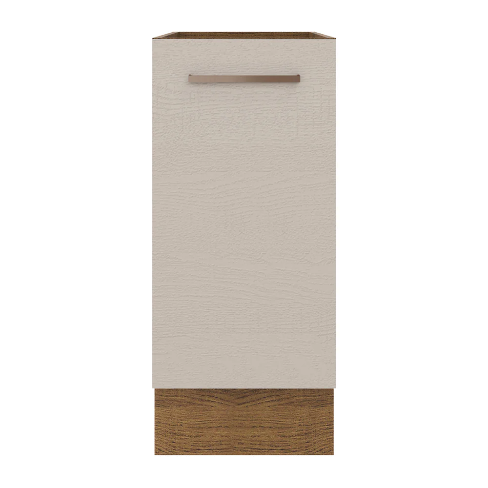 Balcão 35 x 60 cm 1 Porta (Sem Tampo) Rustic/Crema Agata Madesa - Image 6