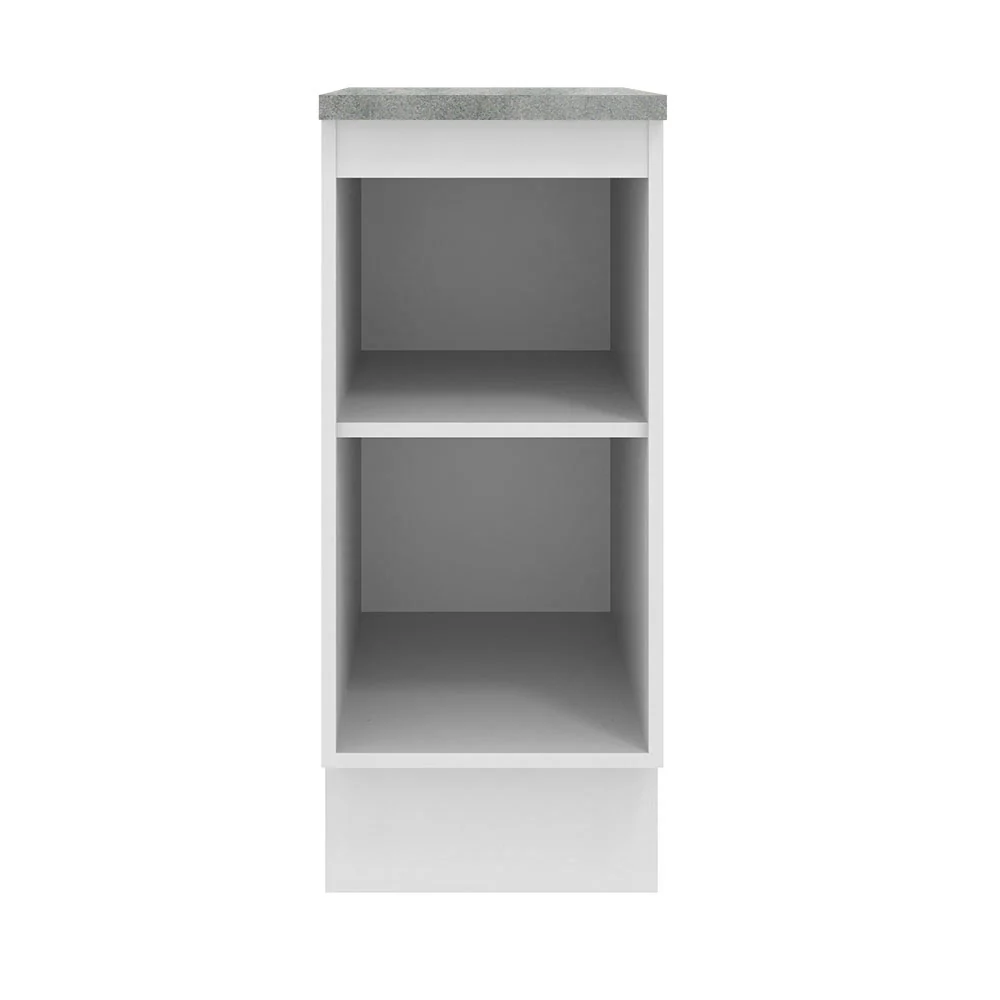 Balcão 35 cm 1 Porta Branco/Crema Agata Madesa - Image 7