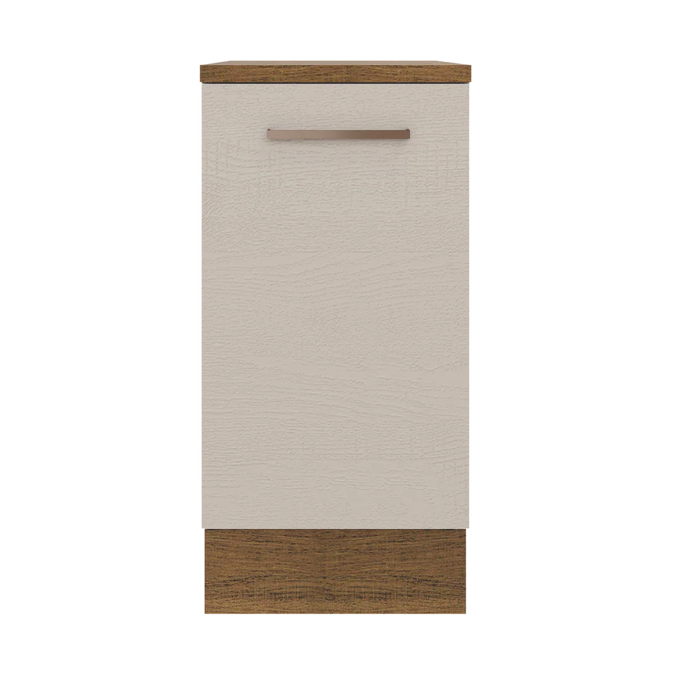 Balcão 40 x 60 cm 1 Porta (Com Tampo) Rustic/Crema Agata Madesa - Image 6