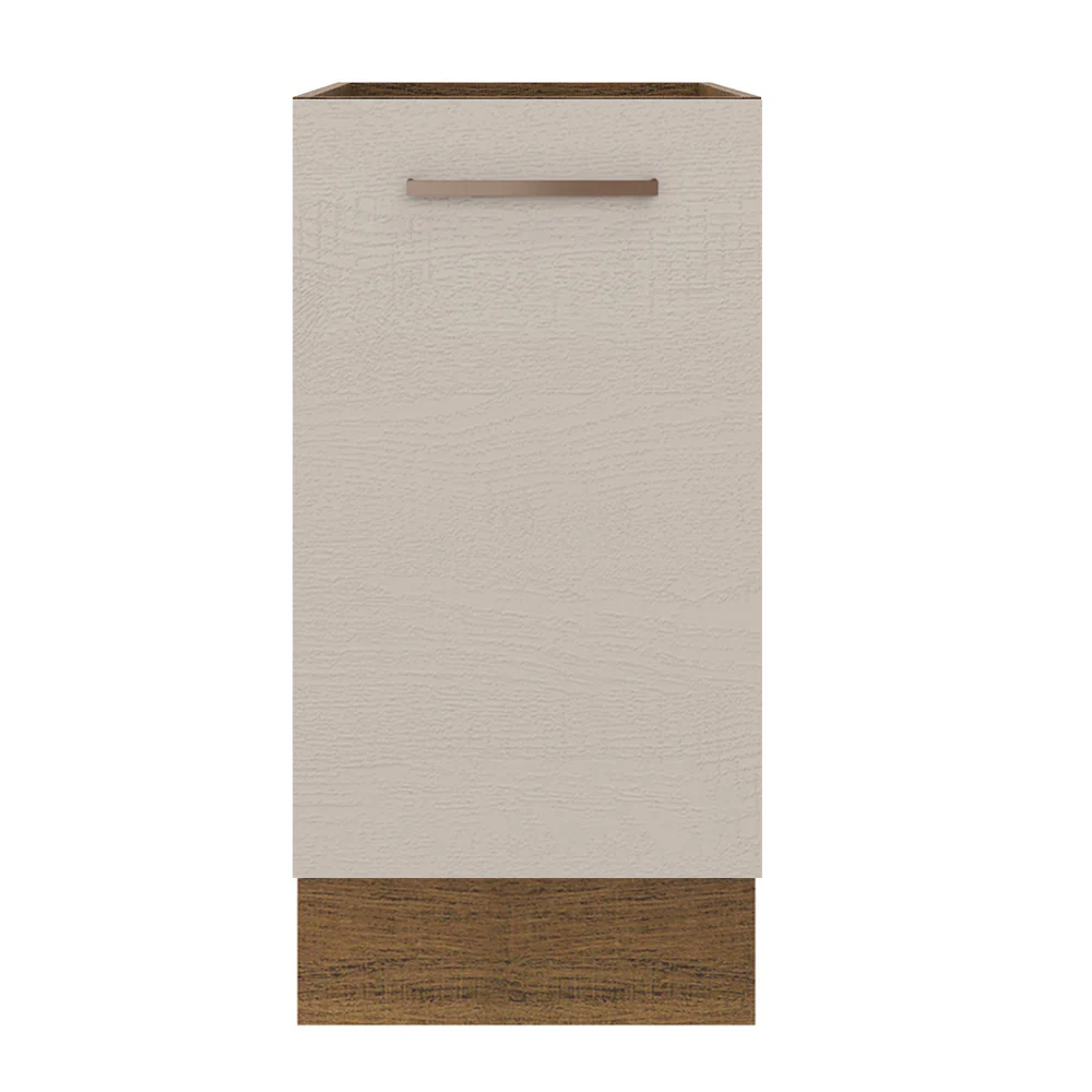 Balcão 40 x 60 cm 1 Porta (Sem Tampo) Rustic/Crema Agata Madesa - Image 6