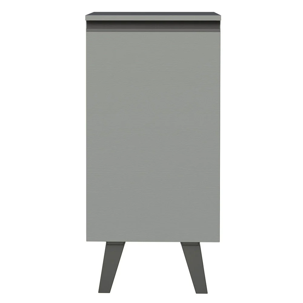 Balcão 40 cm 1 Porta Com Pés Cinza Nice Madesa - Image 12