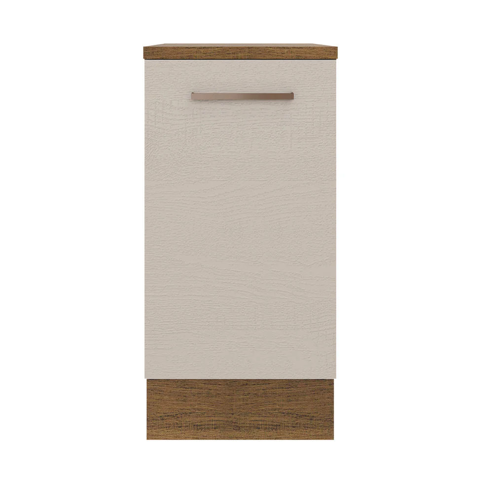Balcão 40 cm 1 Porta Rustic/Crema Agata Madesa - Image 6