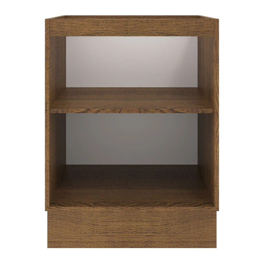 Balcão 60 x 60 cm 1 Porta (Sem Tampo) Rustic/Crema Agata Madesa - Image 7