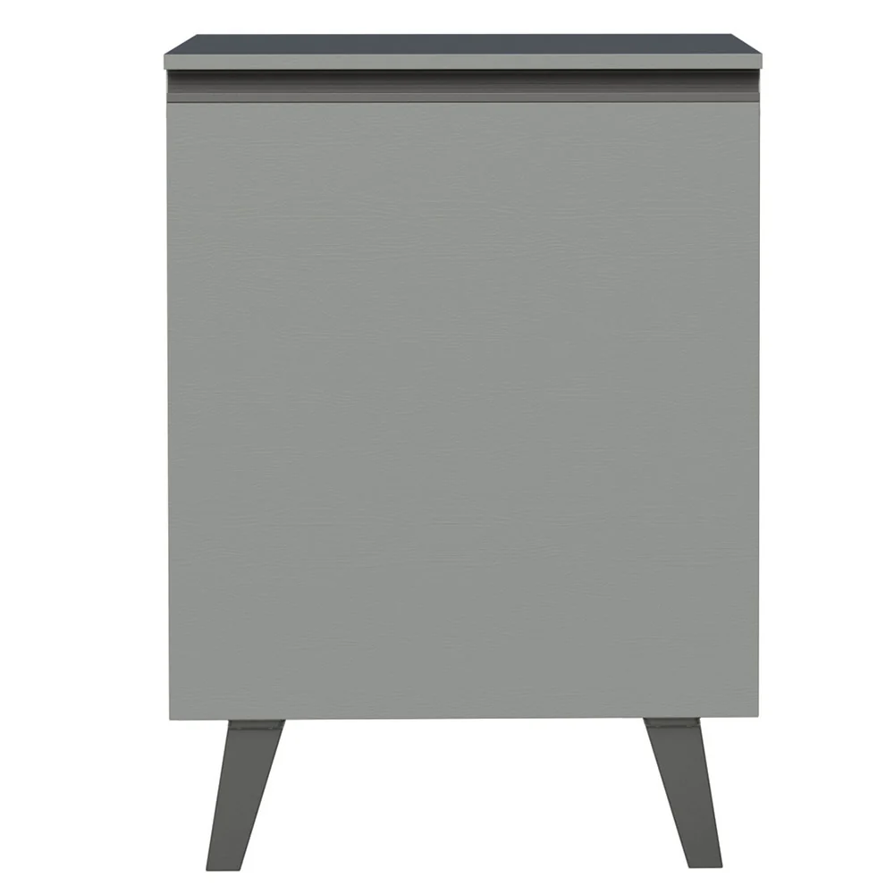 Balcão 60 cm 1 Porta Com Pés Cinza Nice Madesa - Image 12