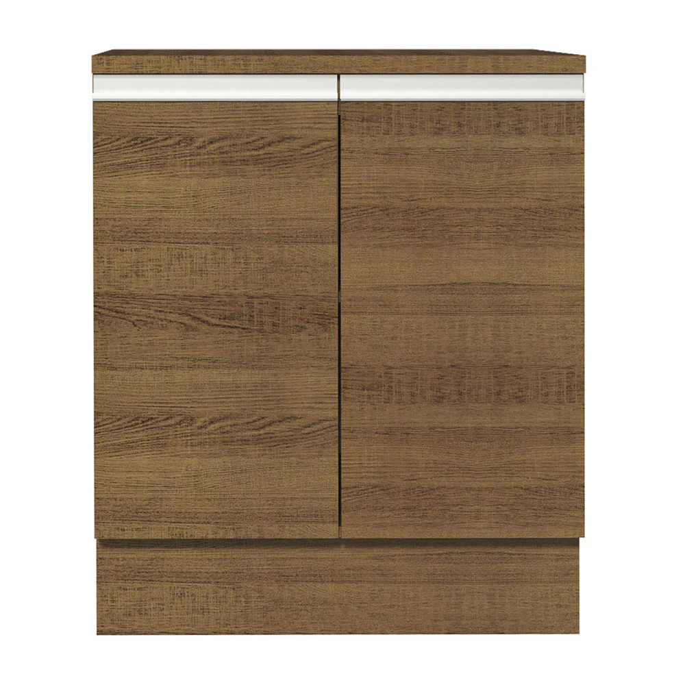 Balcão 70 x 60 cm 2 Portas (Com Tampo) Rustic Glamy Madesa - Image 6