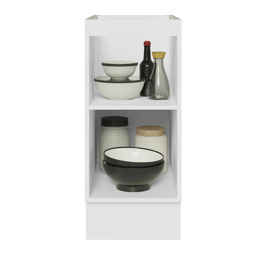 Balcão Cozinha 35 x 60 cm 1 Porta (Sem Tampo) Branco Stella Madesa - Image 4