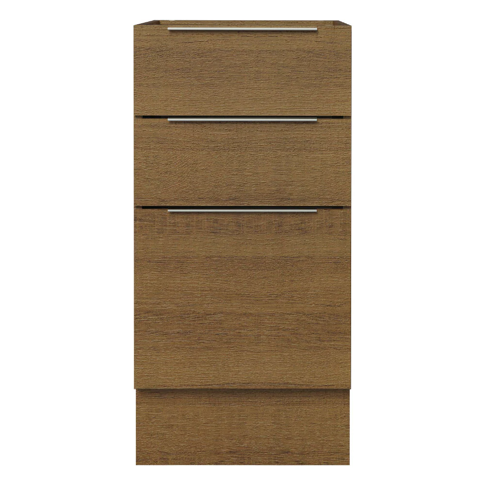 Balcão Cozinha 40 x 60 cm 3 Gavetas (Sem Tampo) Rustic Stella Madesa - Image 5