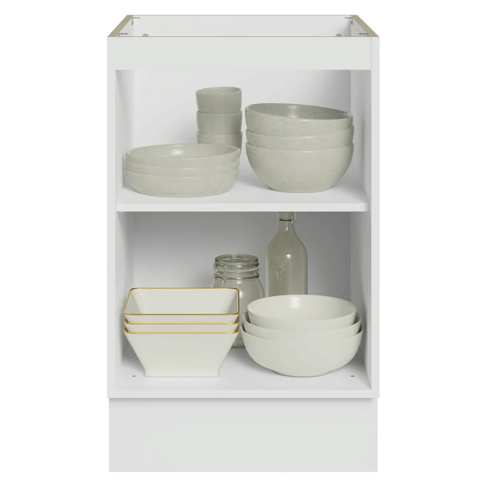 Balcão de Cozinha 50 x 60cm 1 Porta (Sem Tampo) Branco Agata Madesa - Image 5