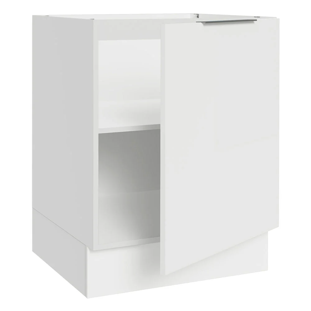 Balcão Cozinha 60 x 60 cm 1 Porta (Sem Tampo) Branco Stella Madesa - Image 6