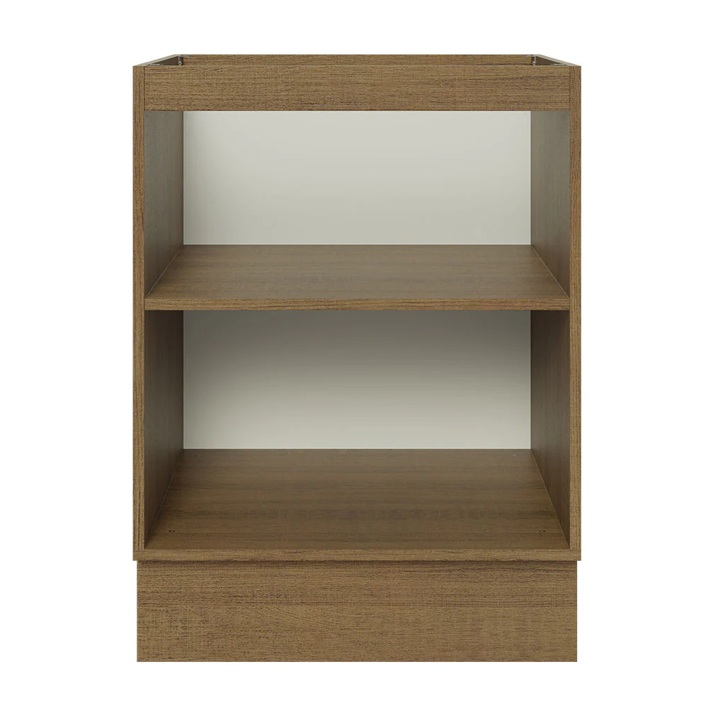 Balcão Cozinha 60 x 60 cm 1 Porta (Sem Tampo) Rustic/Preto Glamy Madesa - Image 6
