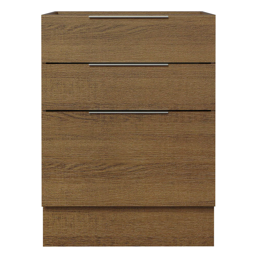 Balcão Cozinha 60 x 60 cm 3 Gavetas (Sem Tampo) Rustic Stella Madesa - Image 6