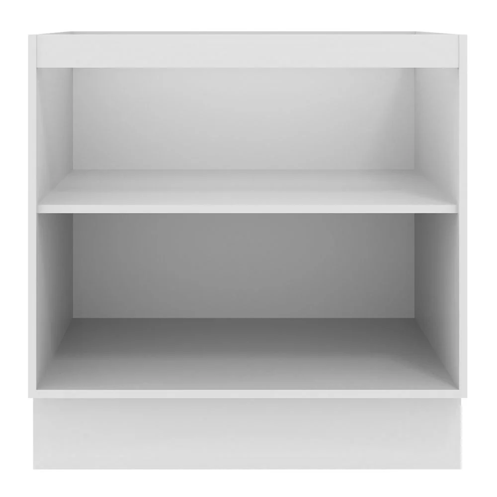Balcão de Cozinha 80 x 60 cm 2 Portas (Sem Tampo) Branco/Crema Agata Madesa - Image 7