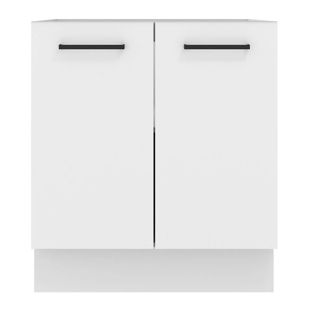 Balcão de Cozinha Madesa Agata 70 x 60 cm 2 Portas (Sem Tampo) Branco - Image 11