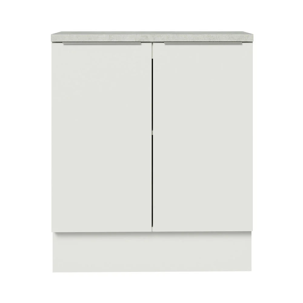 Balcão de Cozinha Madesa Stella 70 cm 2 Portas Branco - Image 8