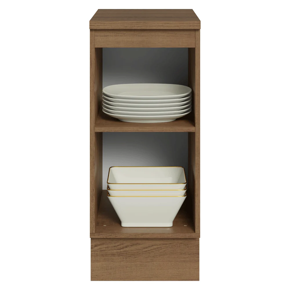 Balcão de Cozinha 35 cm 1 Porta Rustic/Crema Vik Madesa - Image 5