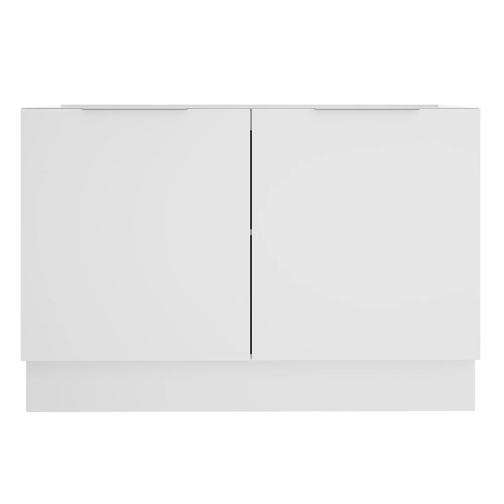 Balcão Gabinete de Pia Madesa Stella 2 Portas (Sem Tampo e Pia) Branco - Image 9