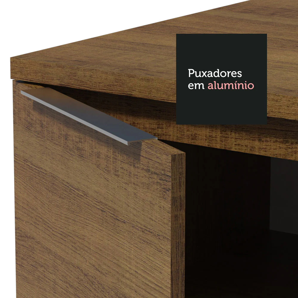 Balcão Gabinete de Pia Madesa Stella 2 Portas (Sem Tampo e Pia) Rustic - Image 6
