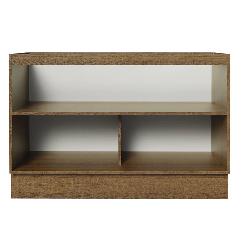 Balcão Gabinete de Pia 120 x 60 cm 2 Portas (Sem Tampo) Rustic Glamy Madesa - Image 6
