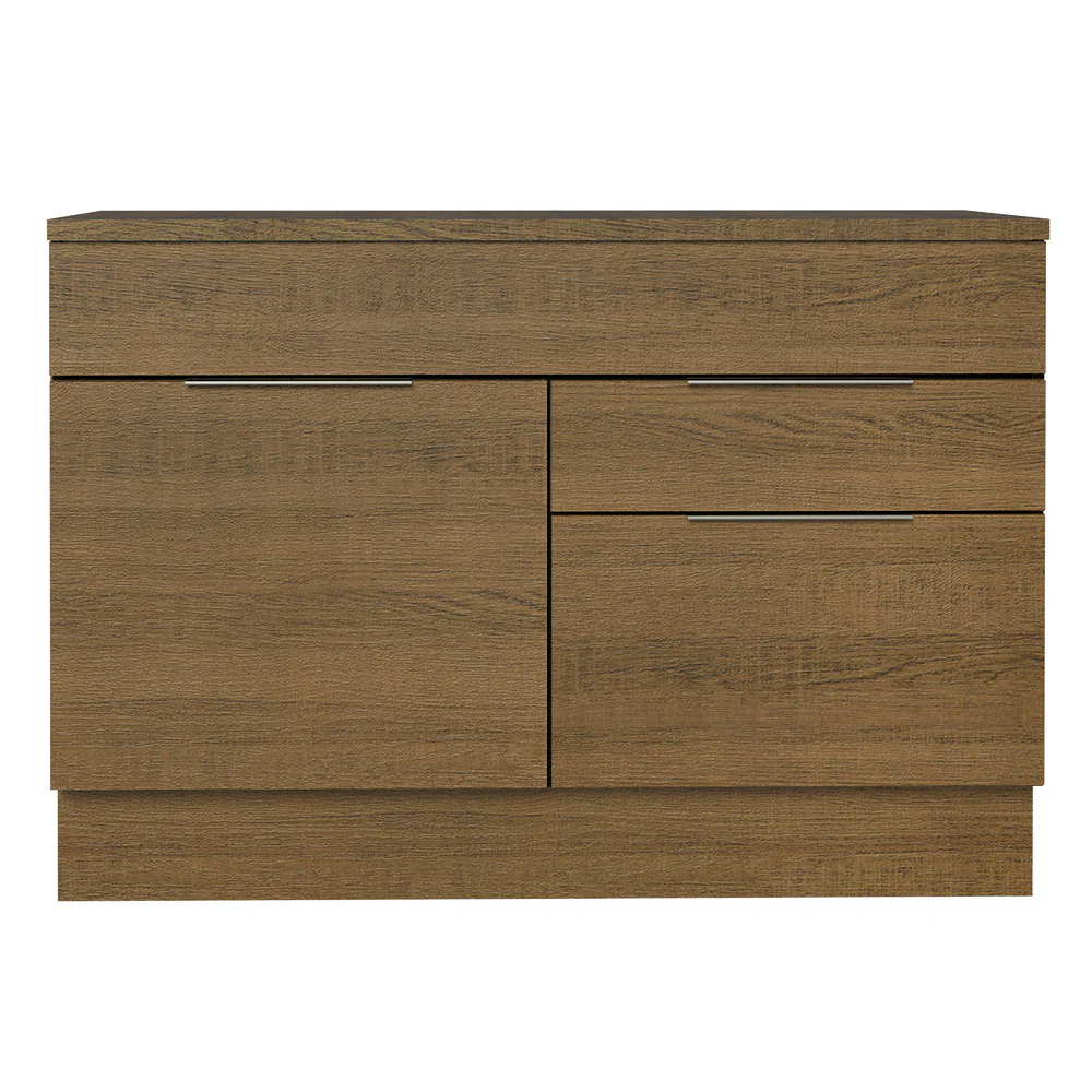 Balcão Gabinete 120 cm 1 Portas e 2 Gavetas (Com Tampo) Rustic Stella Madesa - Image 6