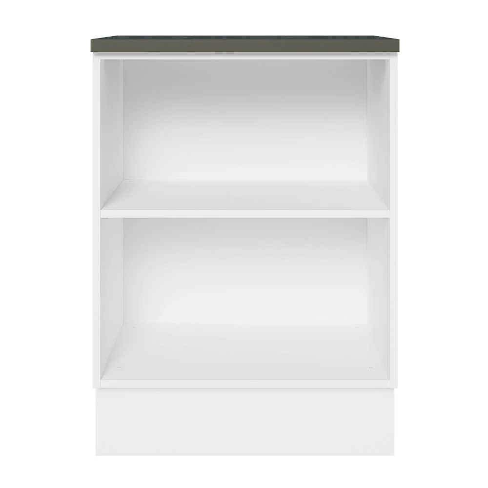 Balcão Madesa Acordes 100% MDF 60 cm 1 Porta Branco/Rustic - Image 7