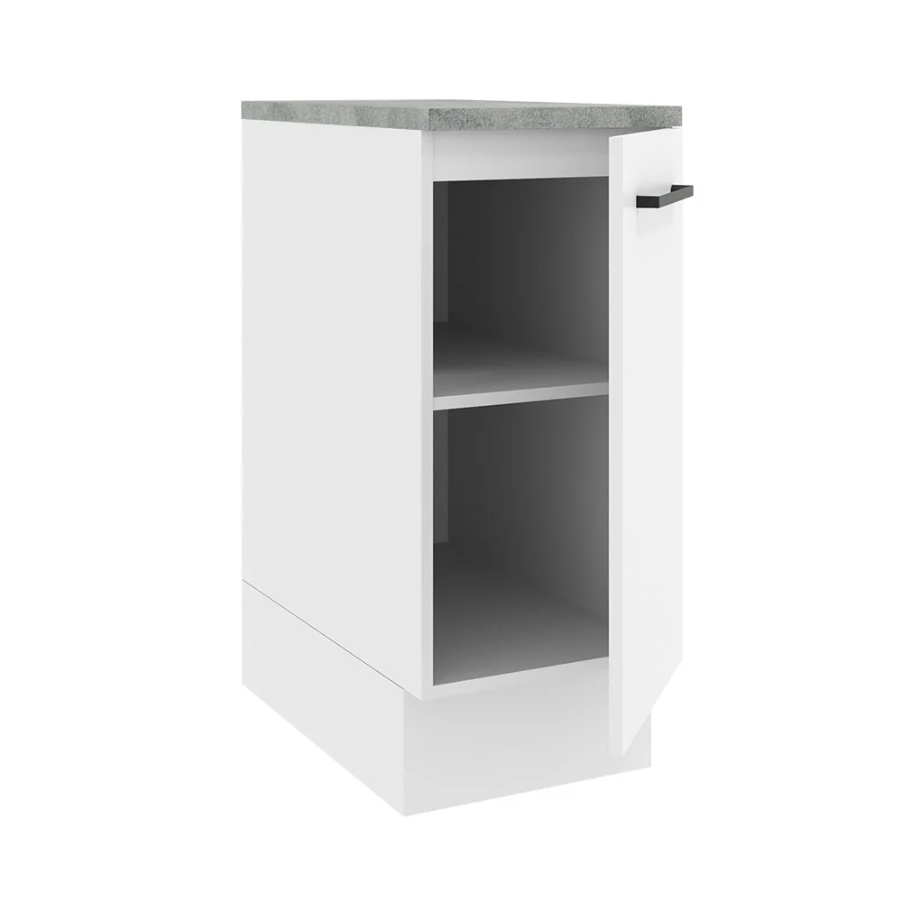 Balcão Madesa Agata 35 x 60 cm 1 Porta (Com Tampo) Branco - Image 4