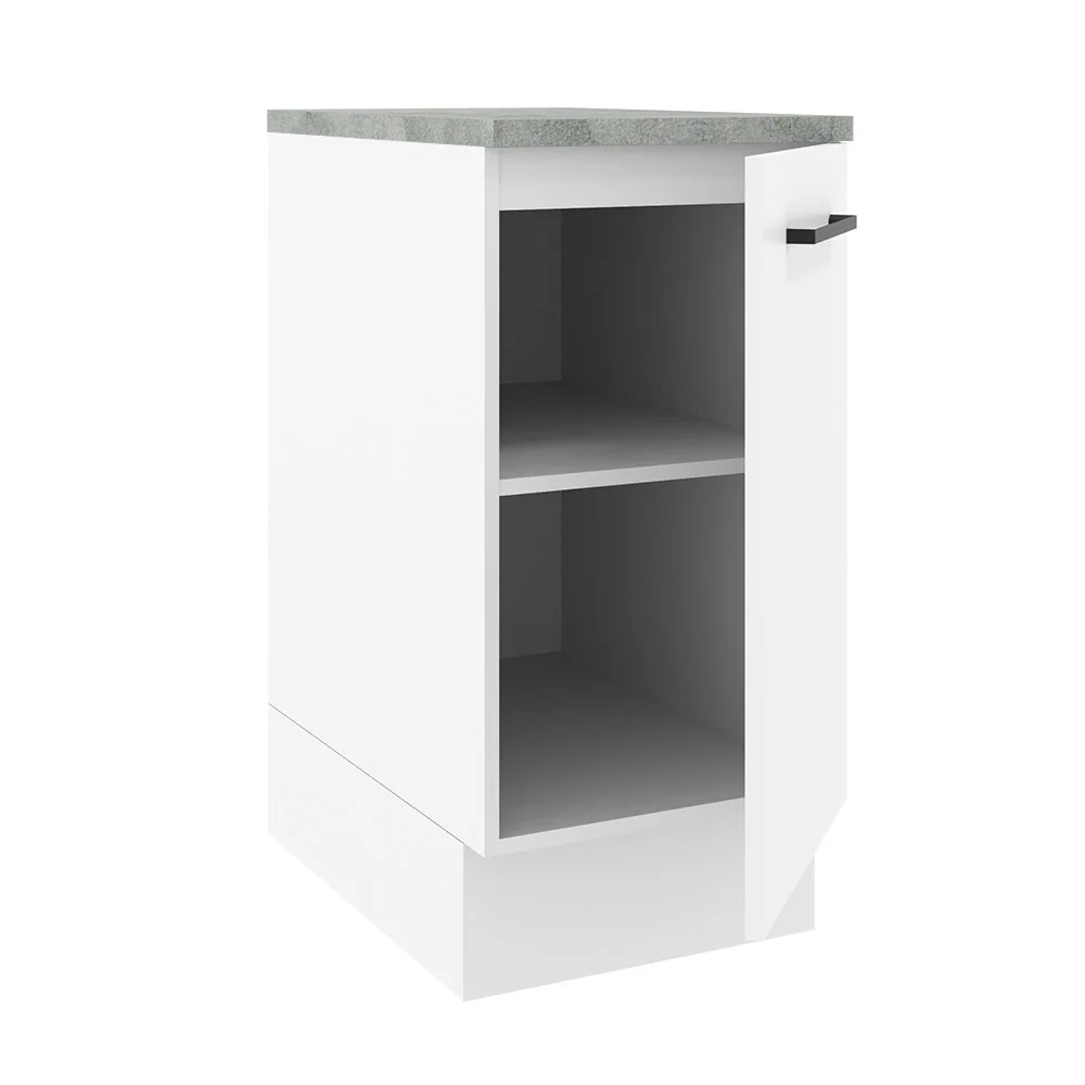 Balcão Madesa Agata 40 x 60 cm 1 Porta (Com Tampo) Branco - Image 4