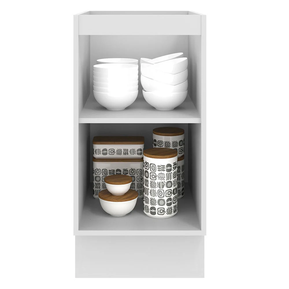 Balcão Madesa Agata 40 x 60 cm 1 Porta (Sem Tampo) Branco - Image 3