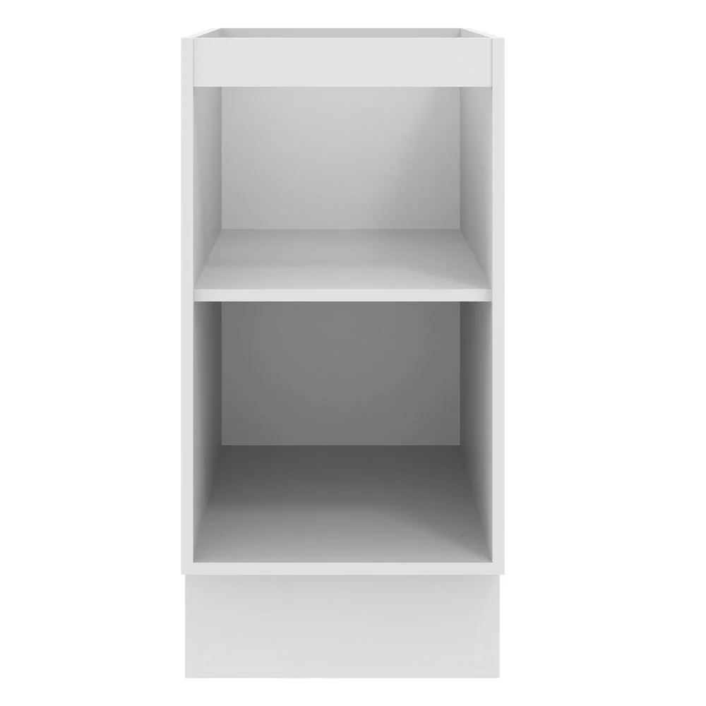 Balcão Madesa Agata 40 x 60 cm 1 Porta (Sem Tampo) Branco/Preto - Image 11