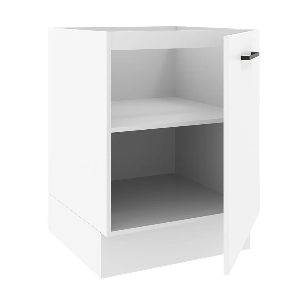 Balcão Madesa Agata 60 x 60 cm 1 Porta (Sem Tampo) Branco - Image 4