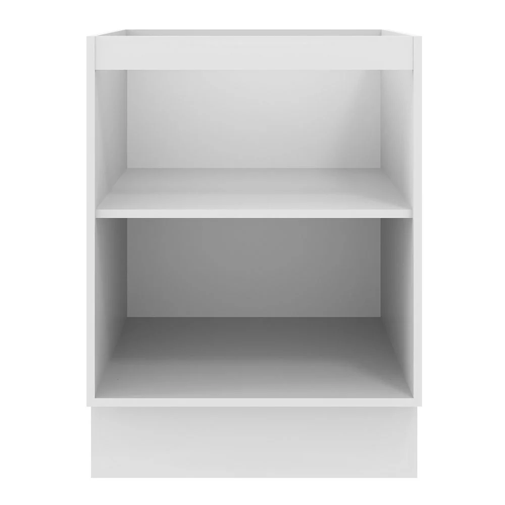 Balcão Madesa Agata 60 x 60 cm 1 Porta (Sem Tampo) Branco - Image 6