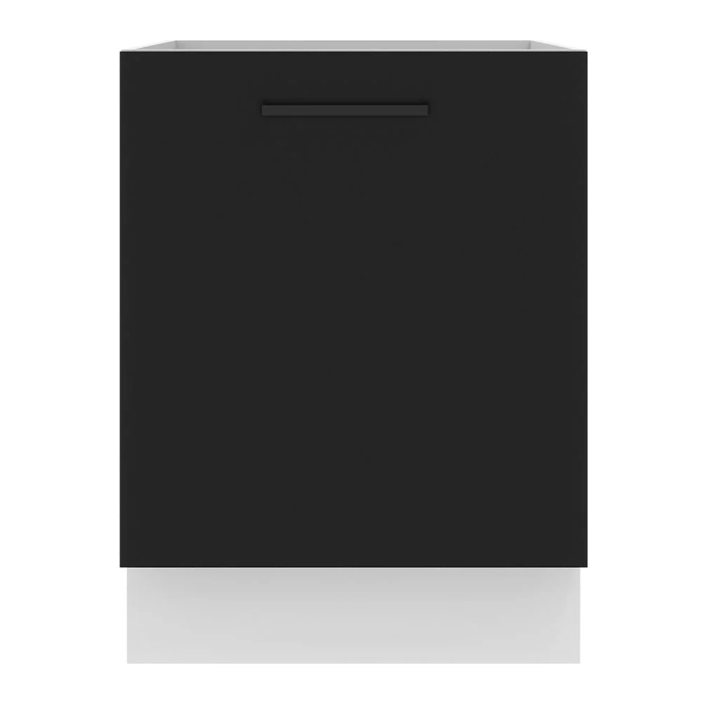 Balcão Madesa Agata 60 x 60 cm 1 Porta (Sem Tampo) Branco/Preto - Image 10