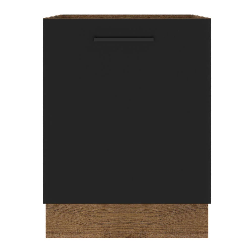 Balcão Madesa Agata 60 x 60 cm 1 Porta (Sem Tampo) Rustic/Preto - Image 10