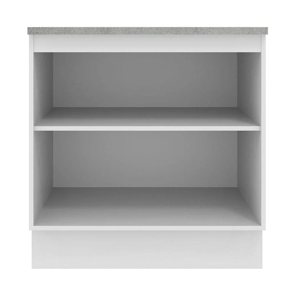Balcão Madesa Agata 80 cm 2 Portas Branco - Image 9