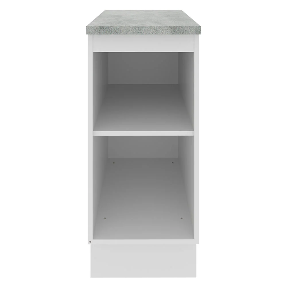 Balcão Madesa Glamy 35 x 60 cm 1 Porta (Com Tampo) Branco - Image 10
