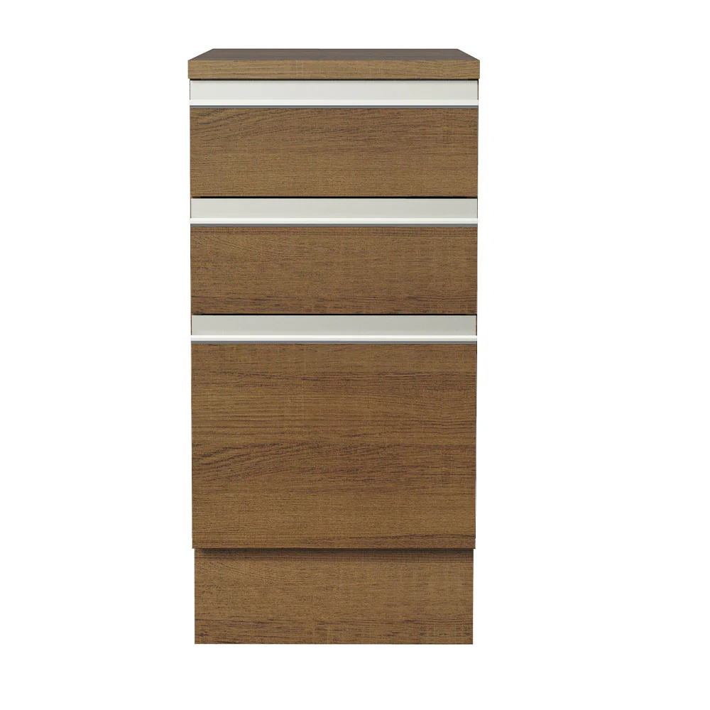 Balcão Madesa Glamy 40 x 60 cm 3 Gavetas (Com Tampo) Rustic - Image 11