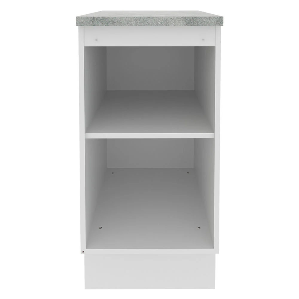 Balcão Madesa Glamy 40 cm 1 Porta Branco/Preto - Image 11