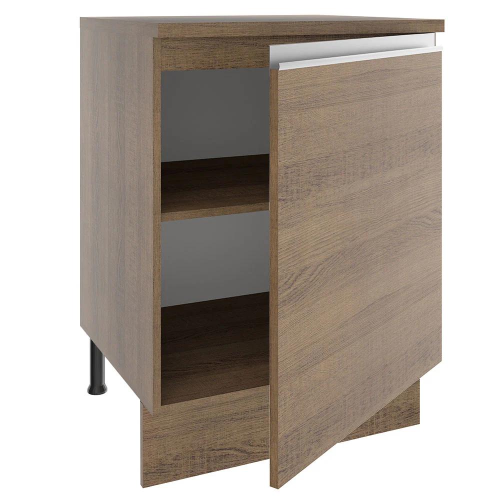 Balcão Madesa Glamy 60 cm 1 Porta Rustic - Image 4