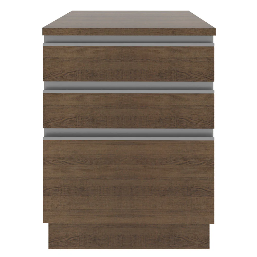 Balcão Madesa Glamy 60 cm 3 Gavetas Rustic - Image 11