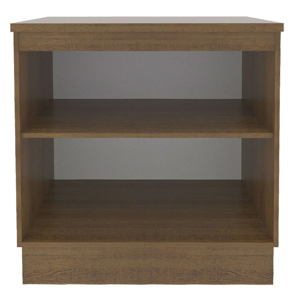 Balcão Madesa Glamy 80 cm 2 Portas Rustic/Branco - Image 11