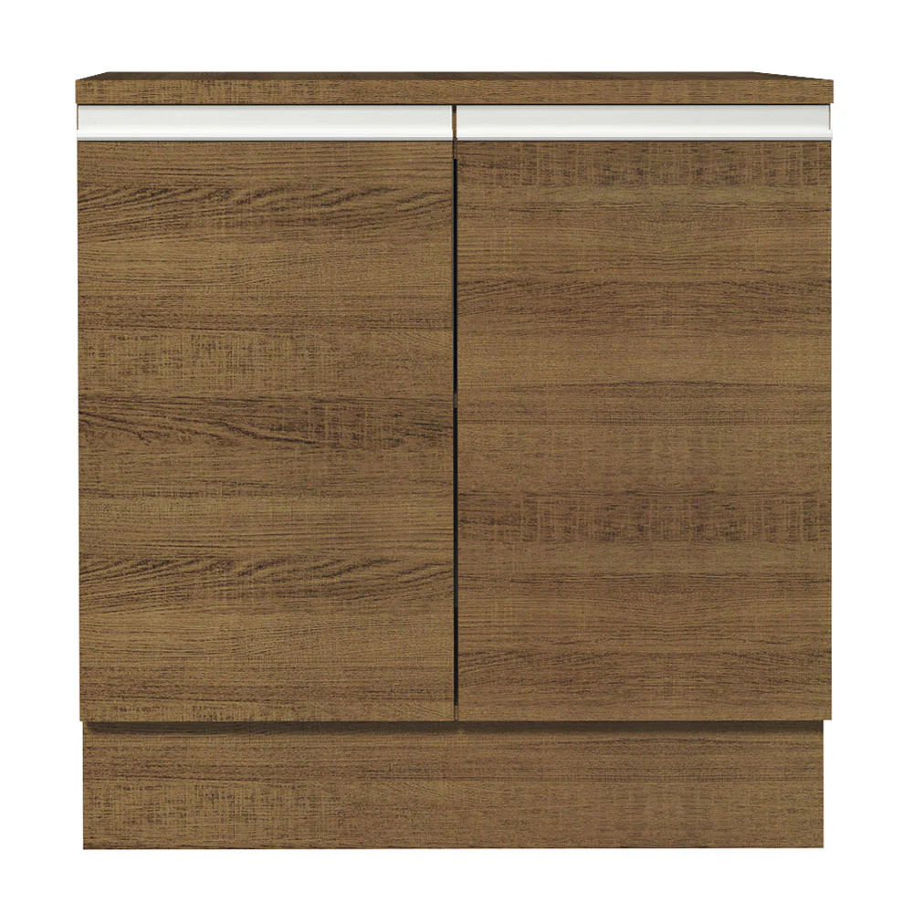 Balcão Madesa Glamy 80 x 60 cm 2 Portas (Com Tampo) Rustic - Image 7