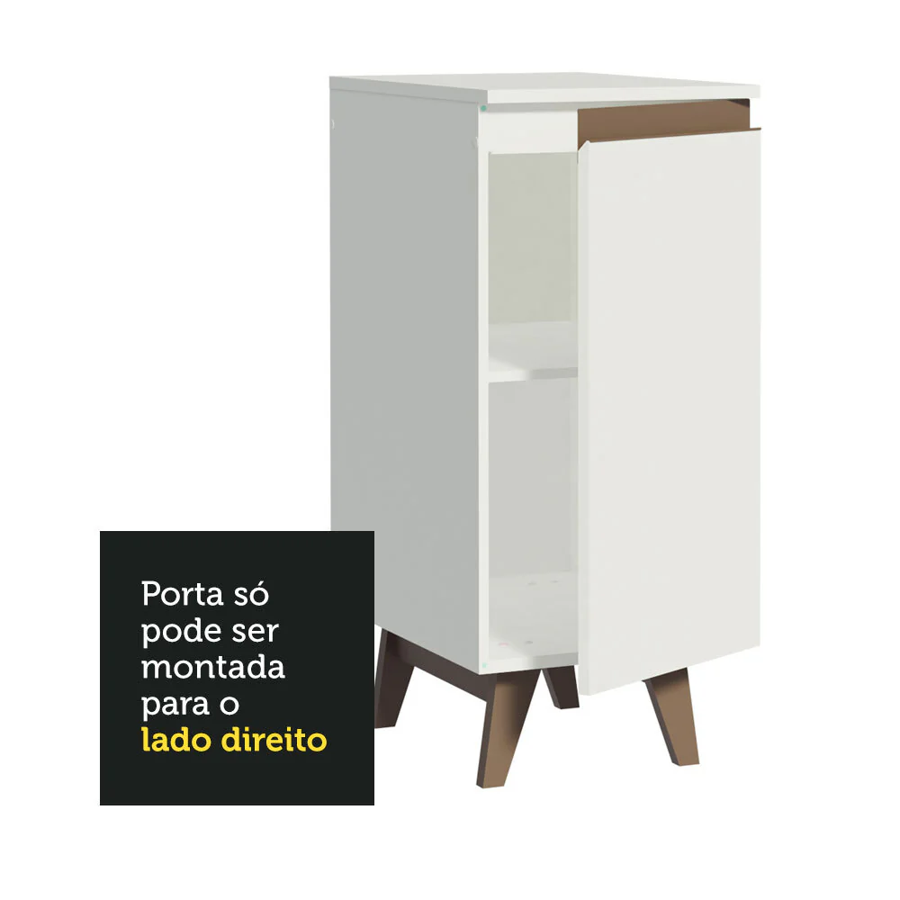 Balcão Madesa Reims 35 cm 1 Porta Branco - Image 5