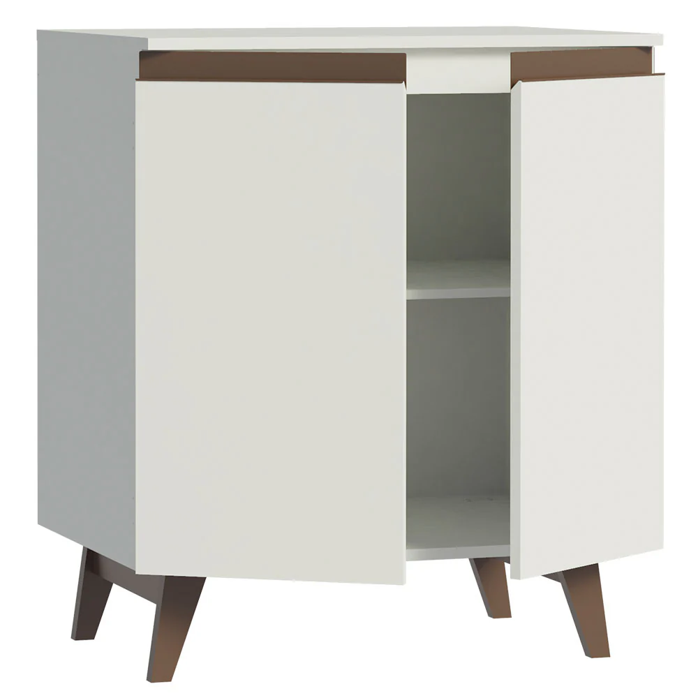 Balcão Madesa Reims 70 cm 2 Portas - Branco - Image 4