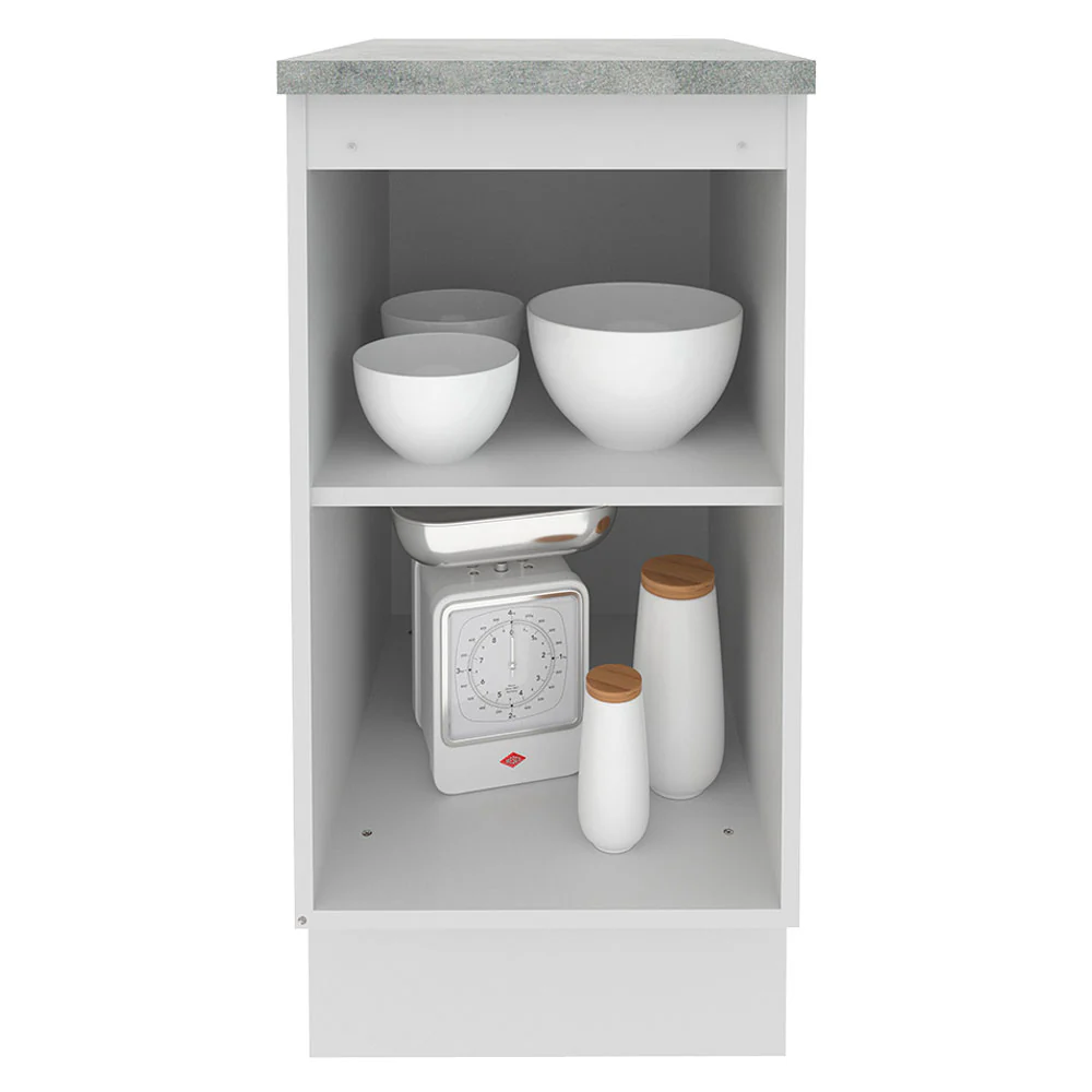 Balcão Madesa Stella 40 cm 1 Porta Branco/Rustic - Image 3