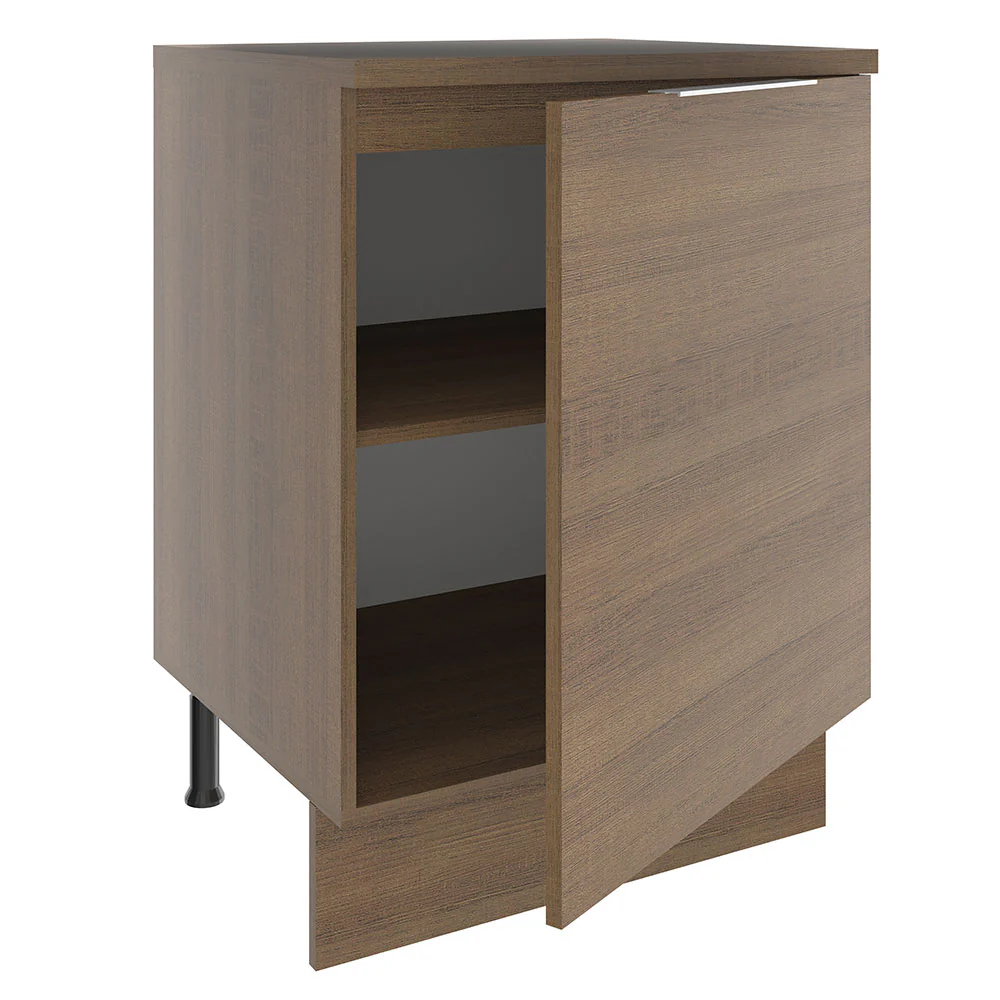 Balcão Madesa Stella 60 cm 1 Porta Rustic - Image 4