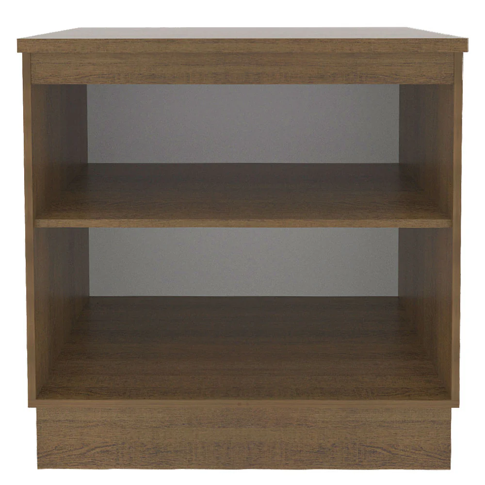 Balcão Madesa Stella 80 cm 2 Portas Rustic/Branco - Image 11