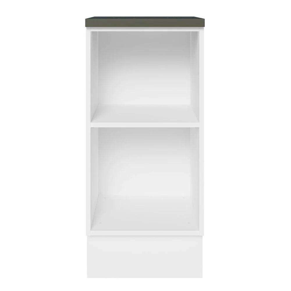 Balcão 100% MDF 35 cm 1 Porta Branco/Rustic Acordes Madesa - Image 7