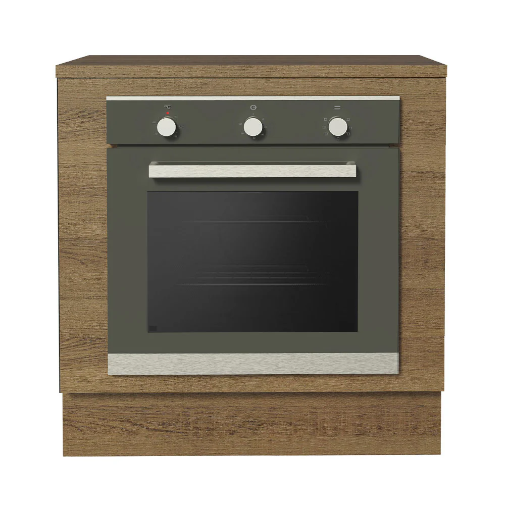 Balcão para Forno de Embutir 80 x 60 cm Com Tampo Rustic Glamy, Lux, Stella Madesa - Image 6