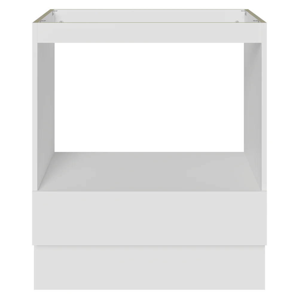 Balcão para Forno/Micro-ondas 70 x 60 cm 1 Gaveta (Sem Tampo) Branco Madesa - Image 8